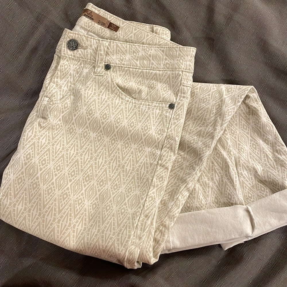 Prana Print Khakis